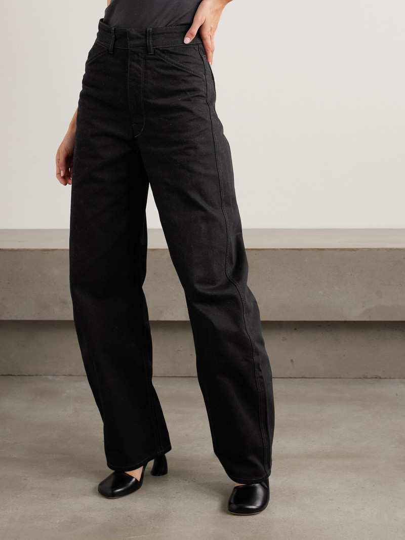 Barrel-leg Denim Pants 4