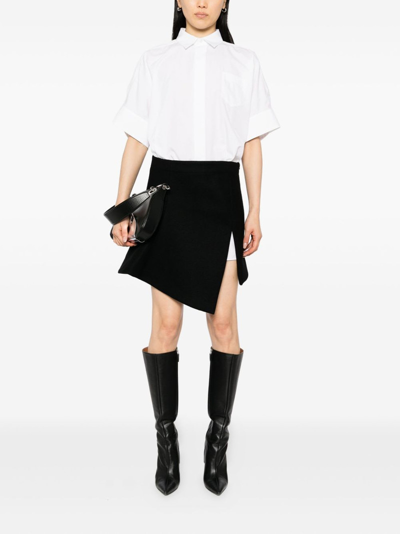 sacai asymmetric-hem dress outlook