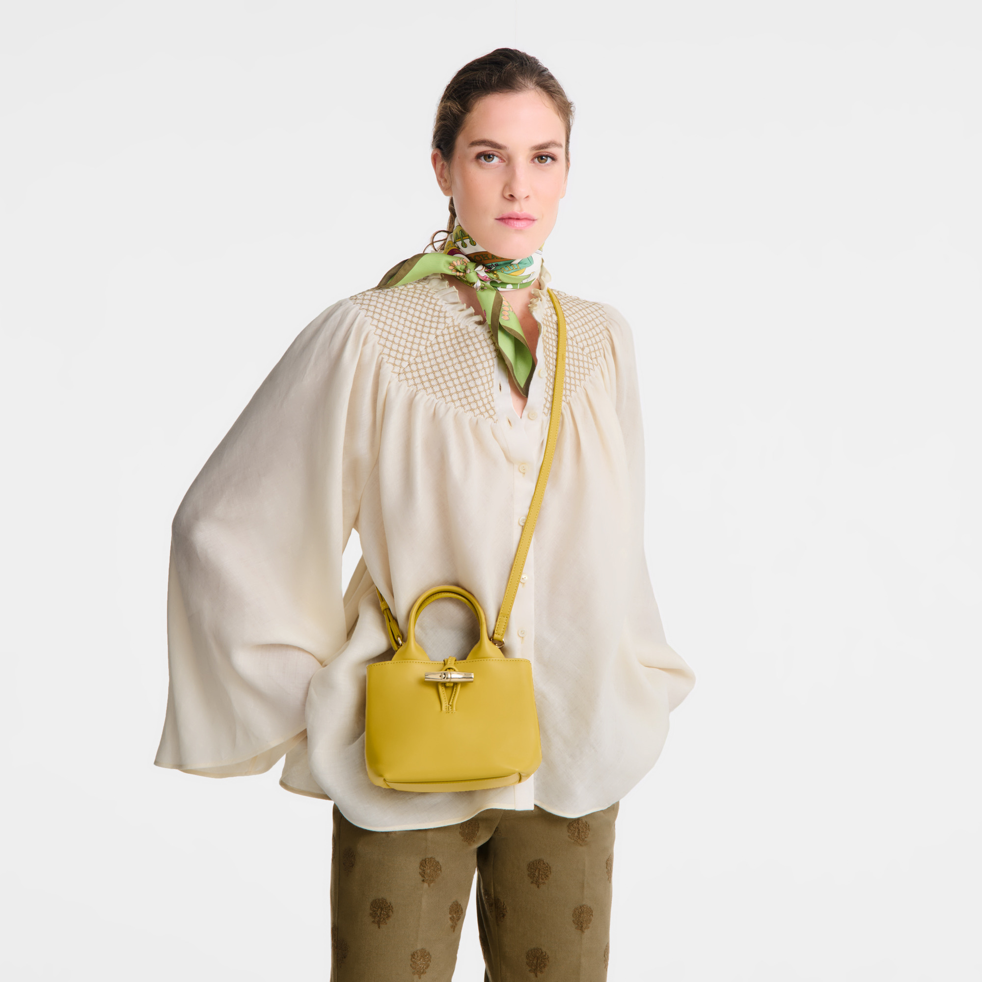 Le Roseau XS Handbag Ginger - Leather - 2