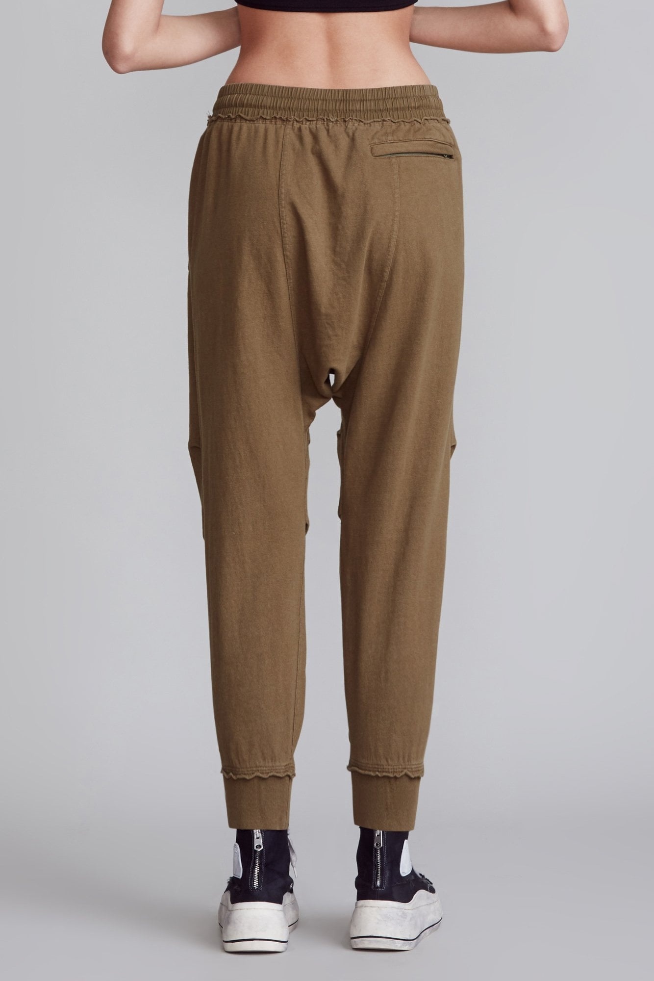 Harem Sweatpant - Olive | R13 - 3