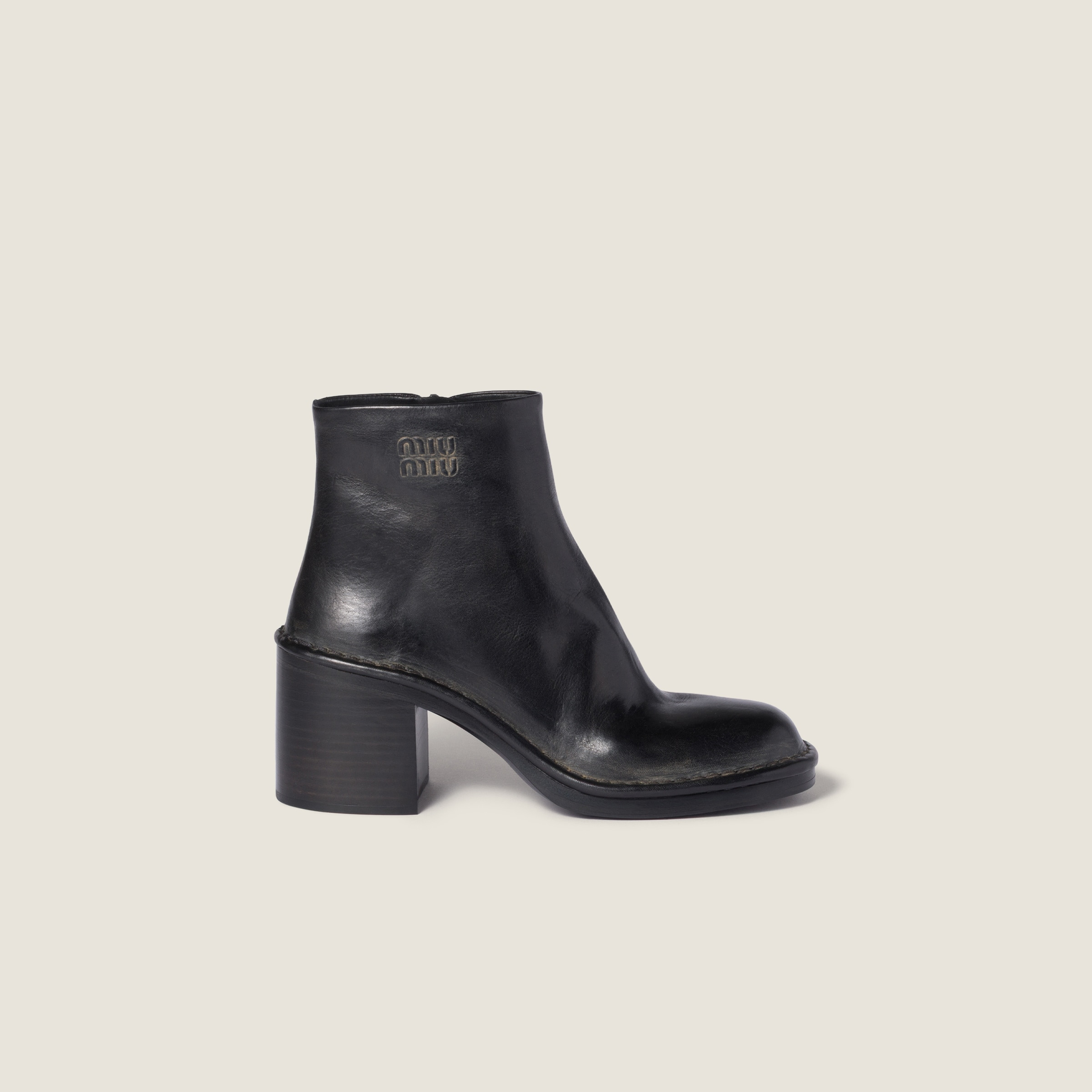 Leather booties - 2