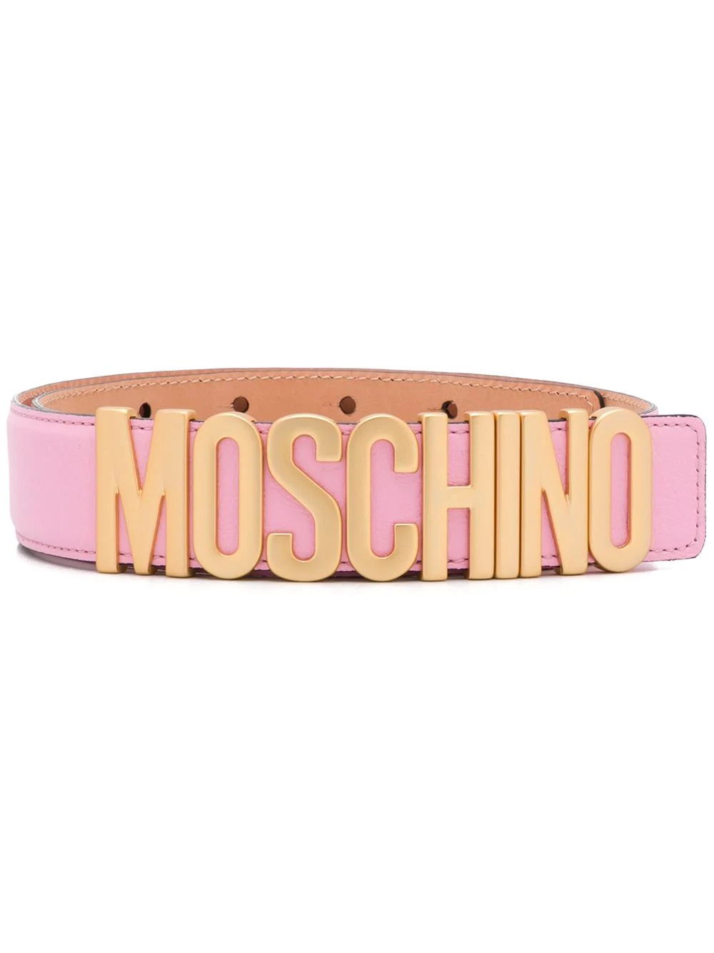 gold letter logo belt - 1