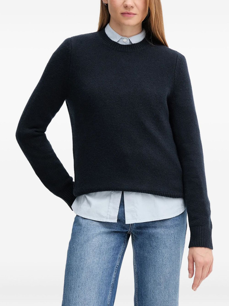 Woodhouse ribbed crew-neck sweater 1