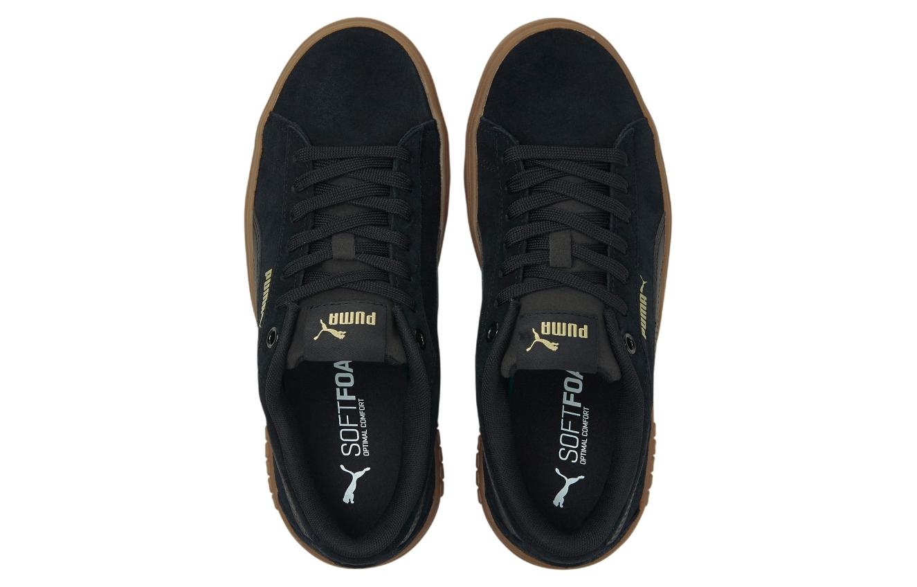 (WMNS) PUMA Smash Platform V2 SD 'Black Gum' 373037-09 - 3