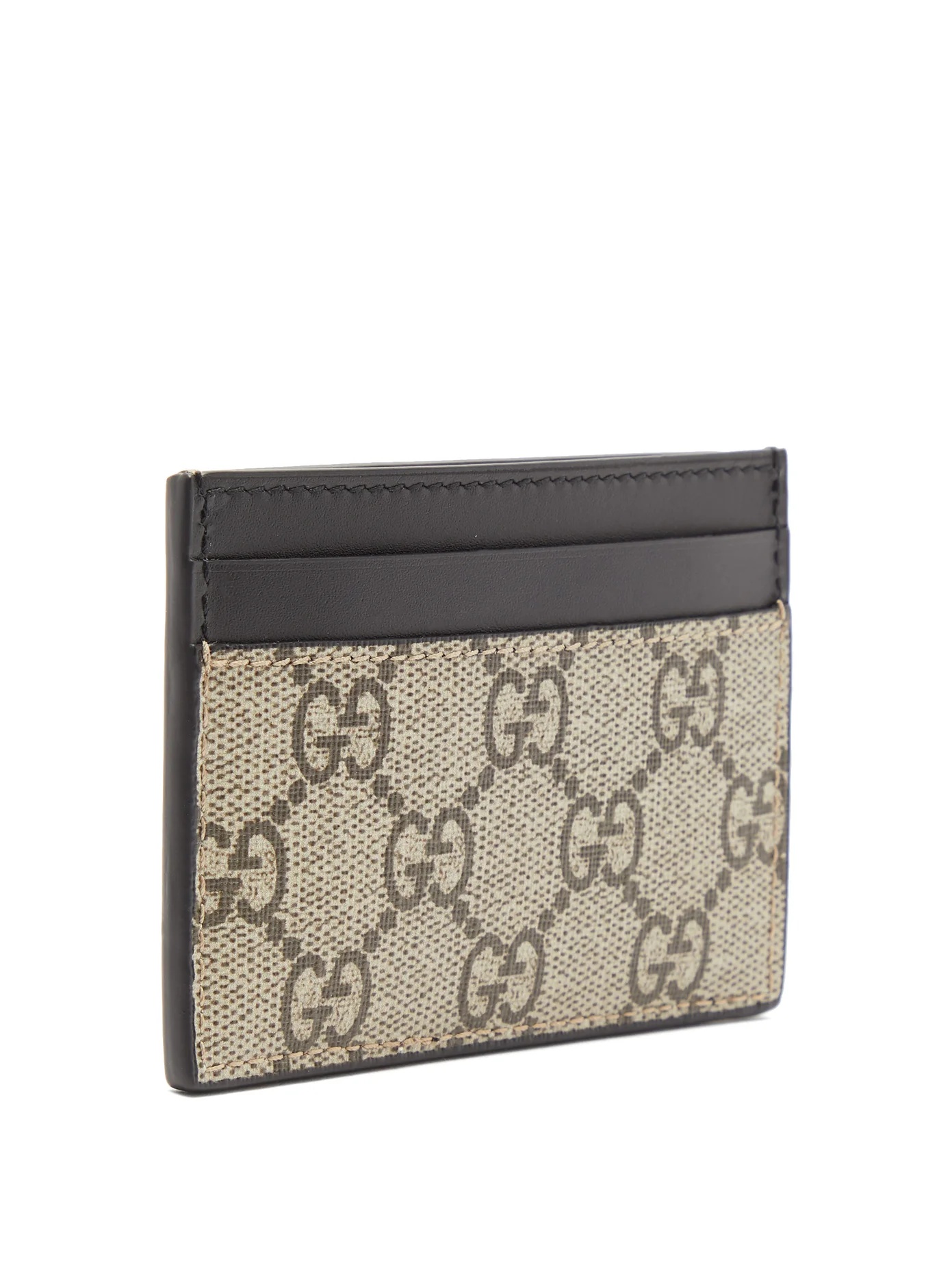 Bestiary bee-print leather cardholder - 2