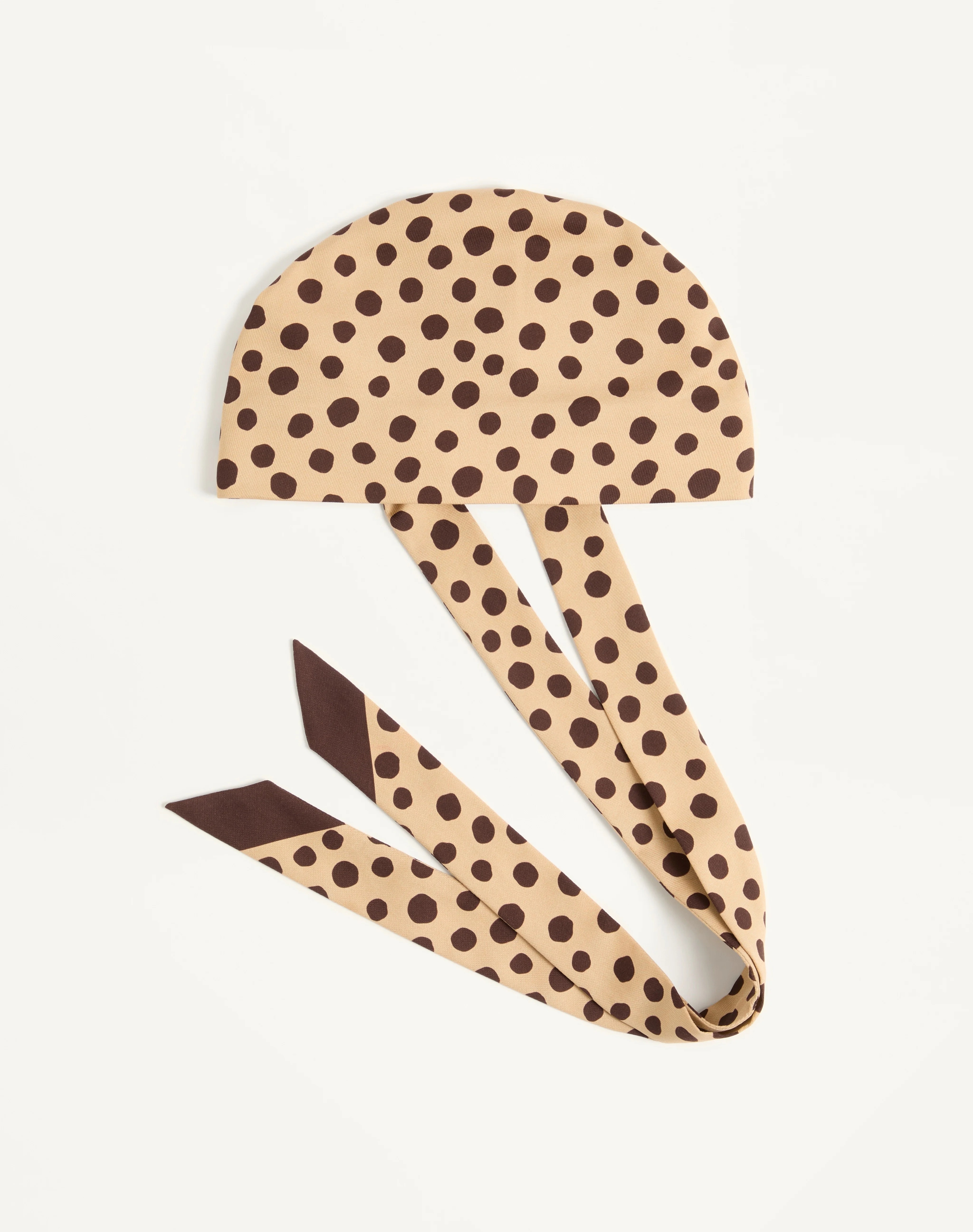 POIS DALMATA PLUS DE POIS HEADBAND IN COTTON AND SILK - 1