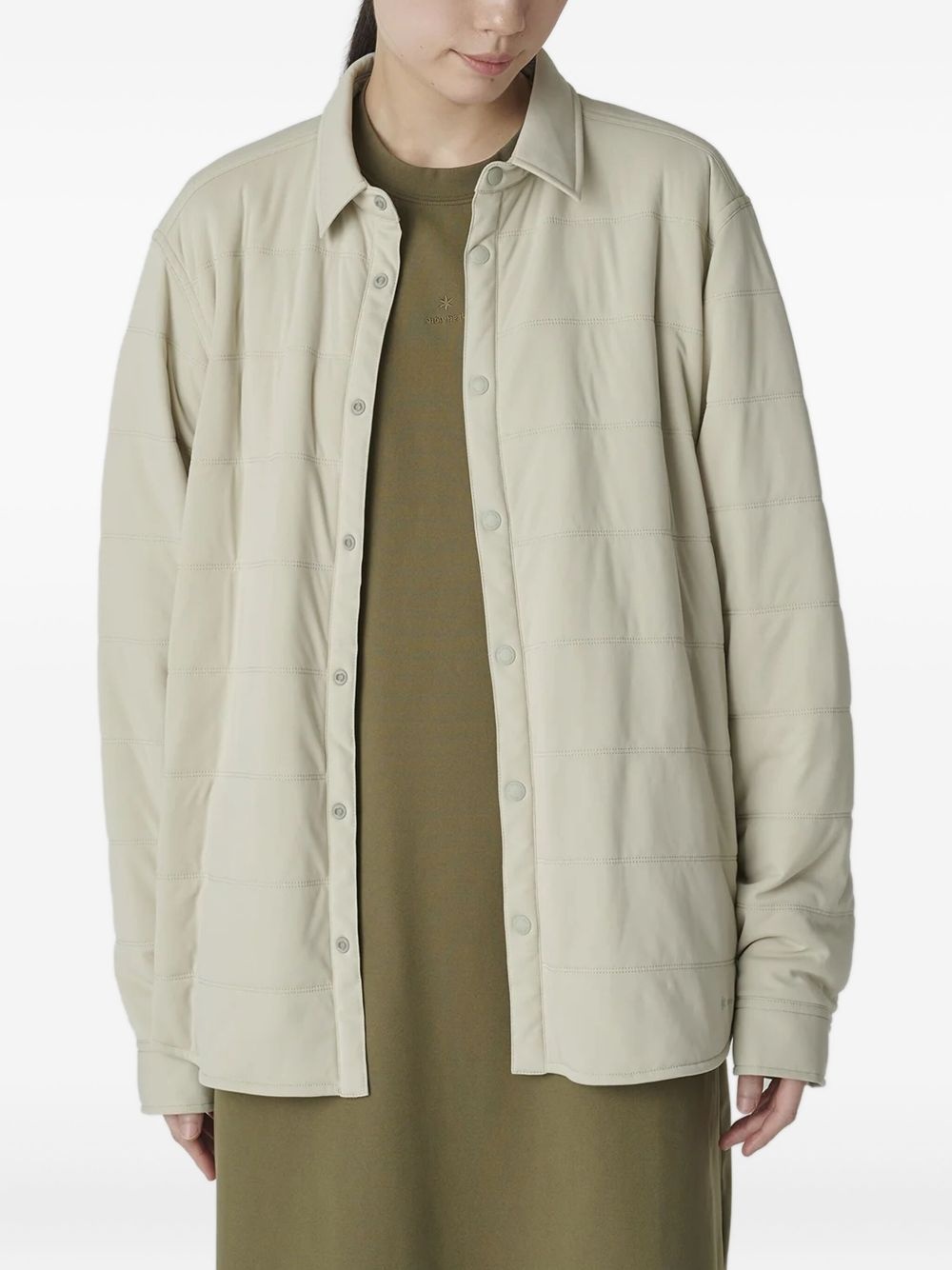 Flexible Insulated button-fastening jacket - 3