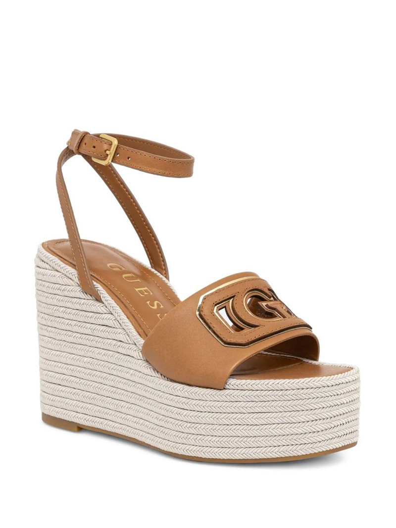 GUESS USA 120mm Tanvee wedge sandals outlook