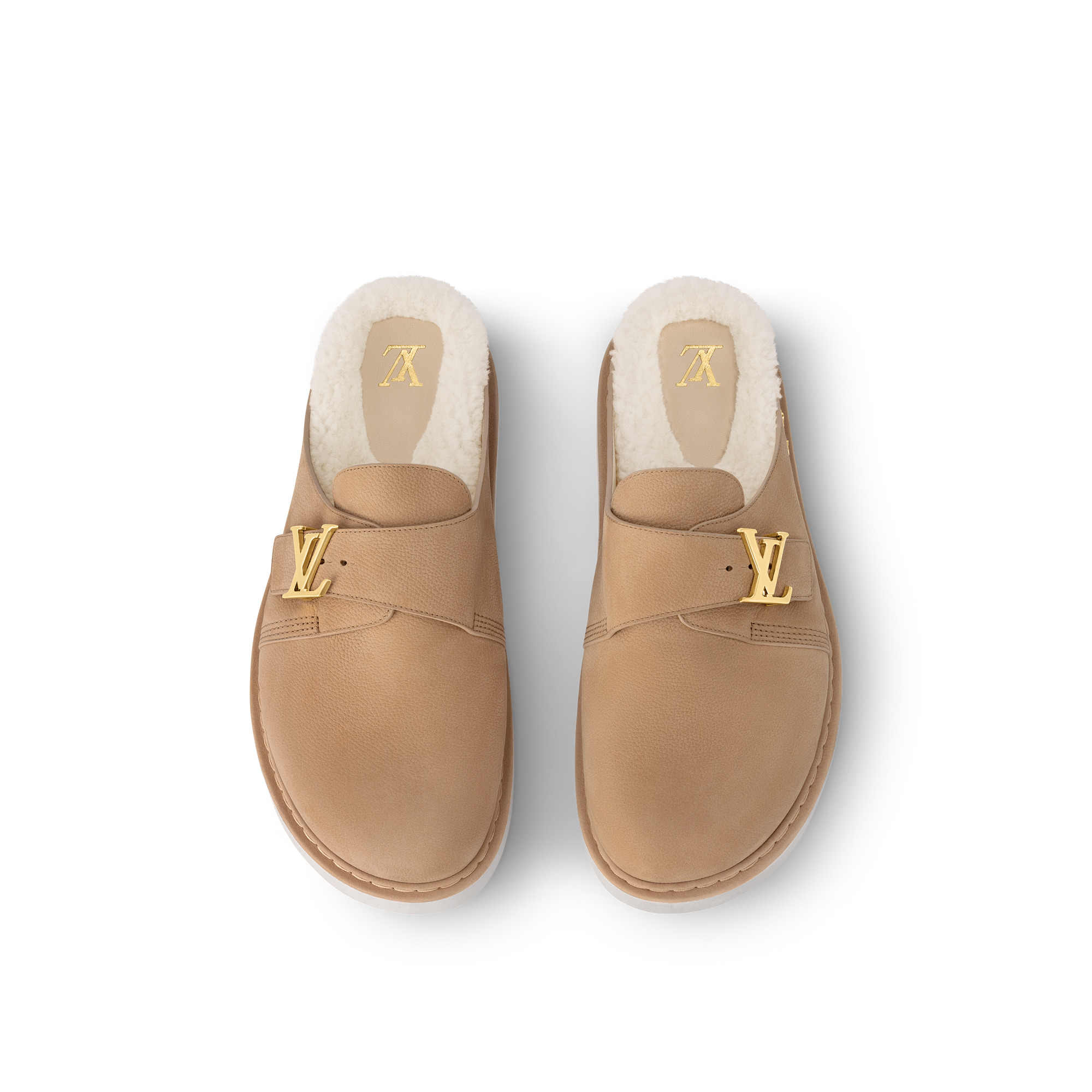 LV Easy Mule Shearling - 3