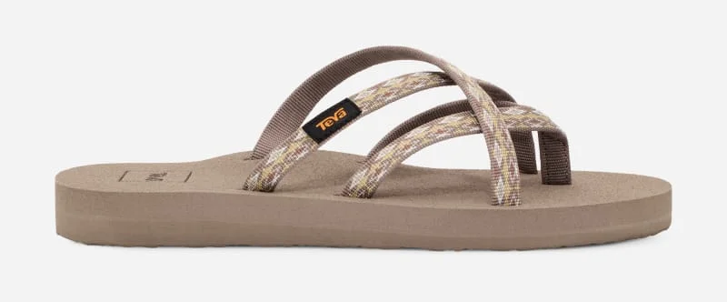 Women's Olowahu Flip-Flop Sandals Flip Flops in Kaleidoscope Neutral - 1