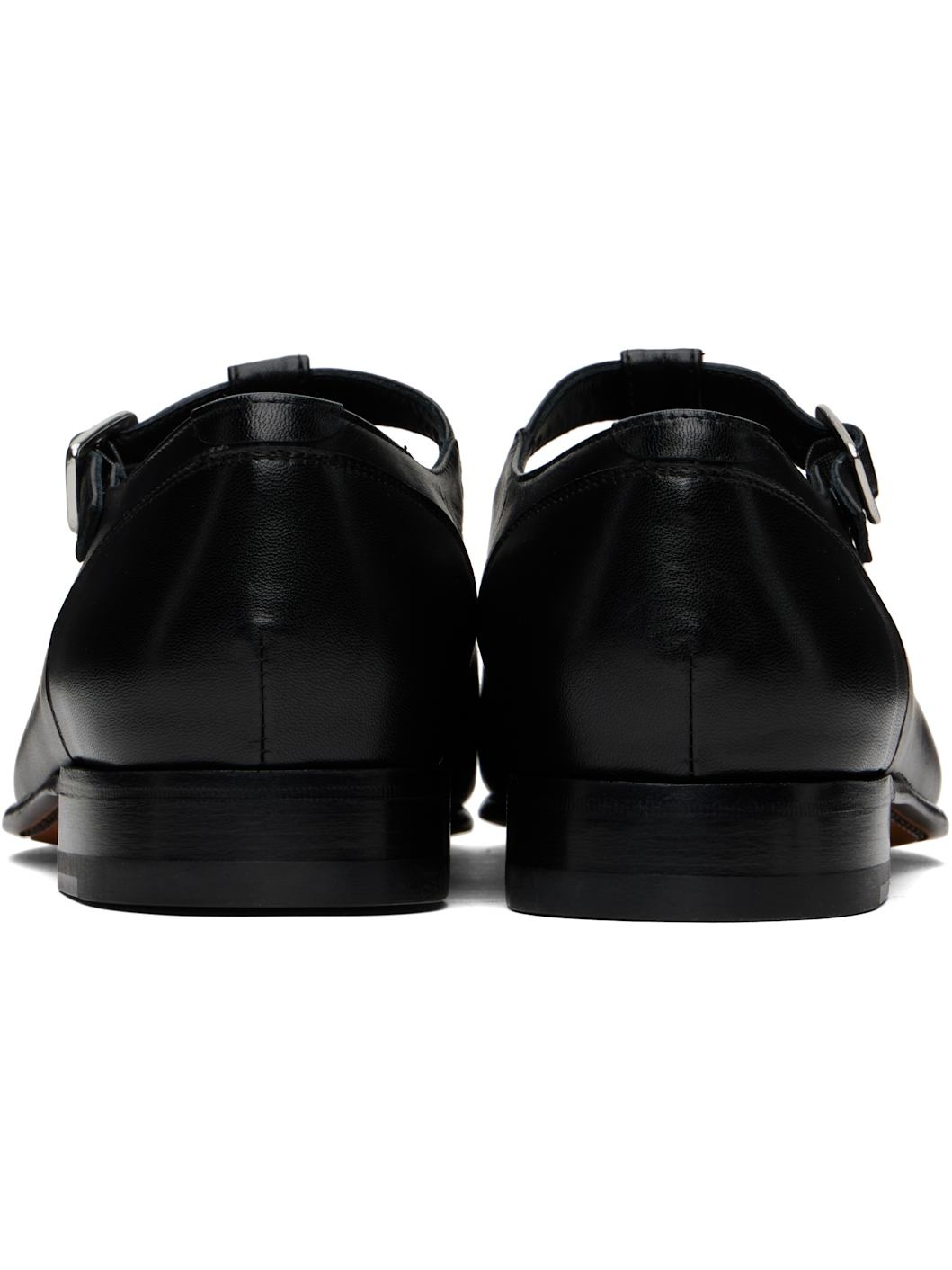 Black School Monkstraps - 2