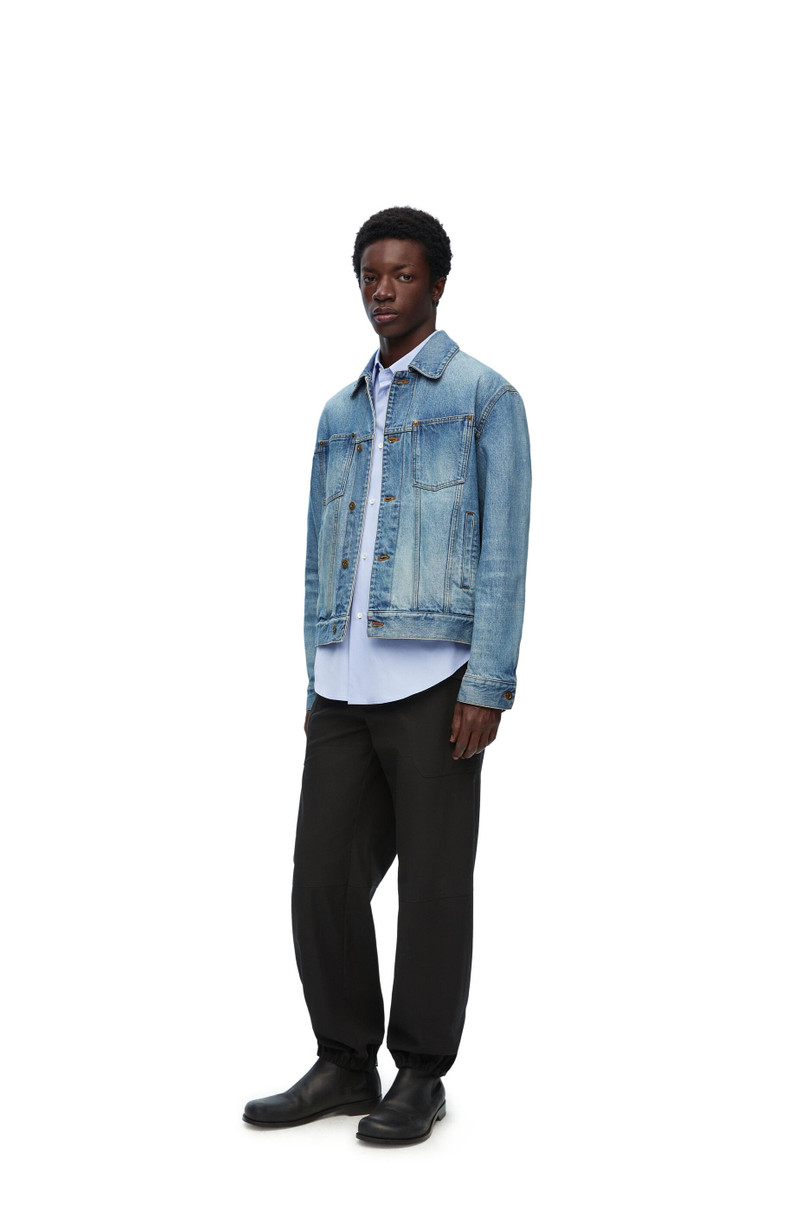 Loewe Trucker jacket in denim outlook