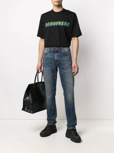 DSQUARED2 logo-print T-shirt outlook