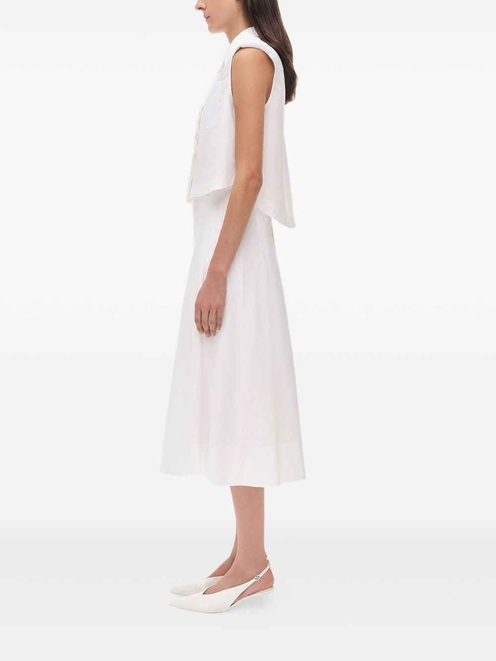 Samantha pleated midi skirt - 3