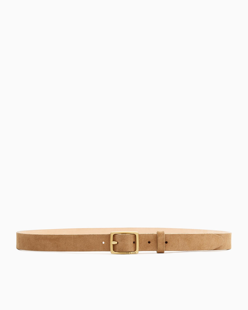 Baby Boyfriend Belt Italian Suede Belt - 1