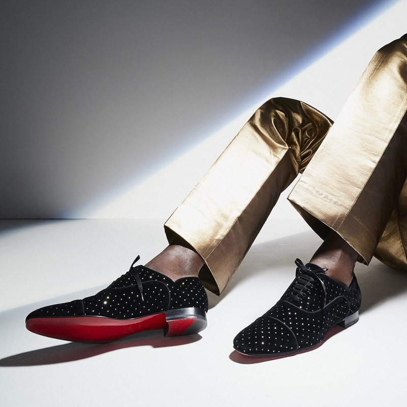 Christian Louboutin Greggy Chick Plum Strass outlook