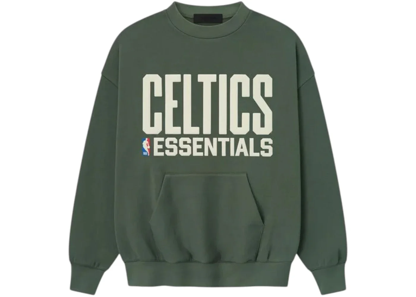 Fear of God Essentials Celtics Sport Crewneck Balsam Green - 1