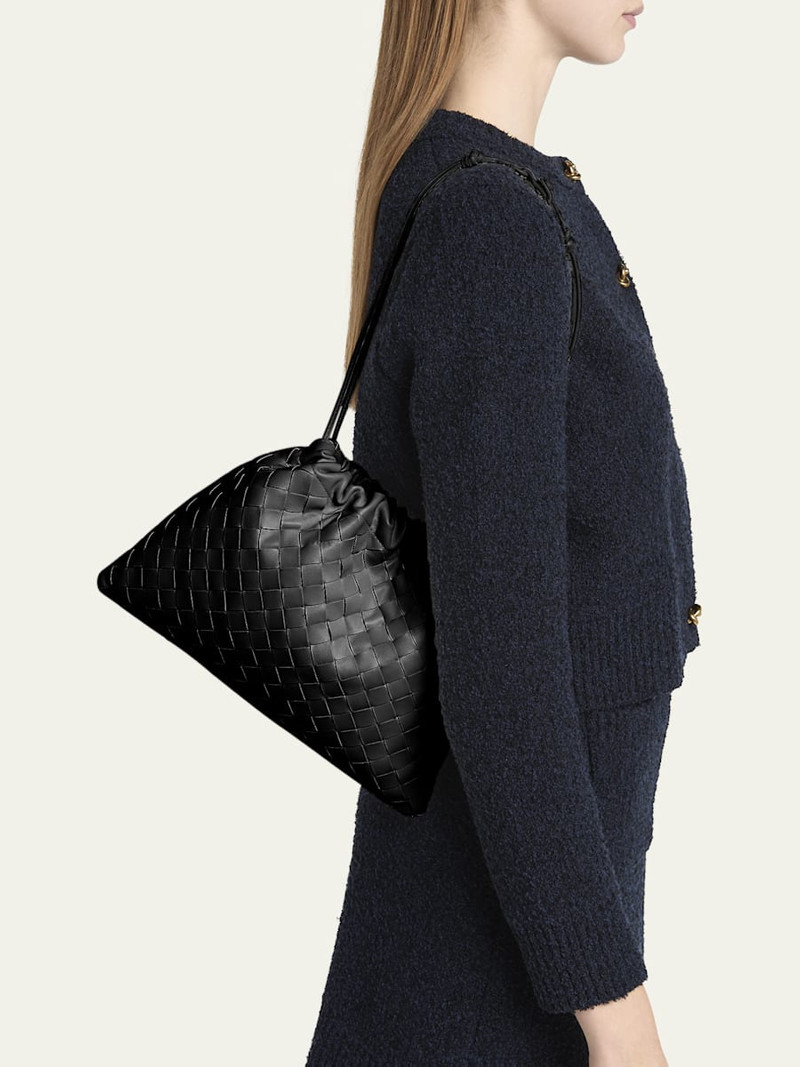 Bottega Veneta Medium Leather Pouch Bag outlook