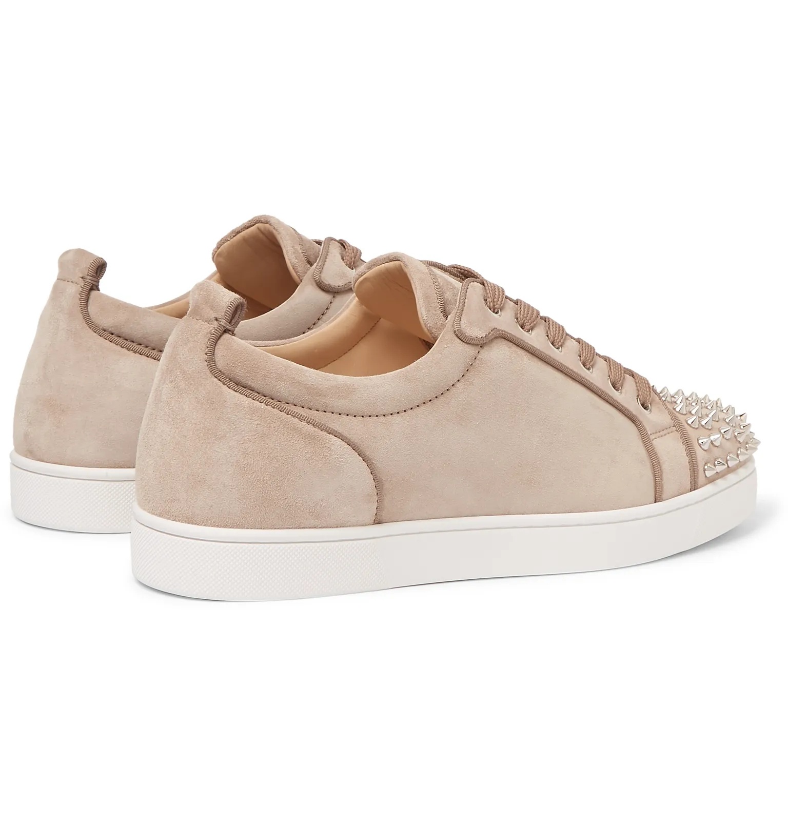 Louis Junior Spikes Cap-Toe Suede Sneakers - 6