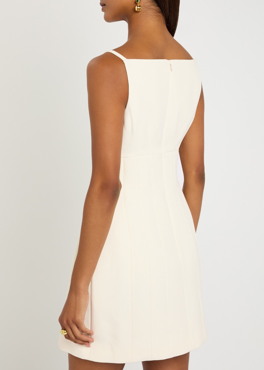 Roland Mouret Light Crepe Strap Mini Dress - 3