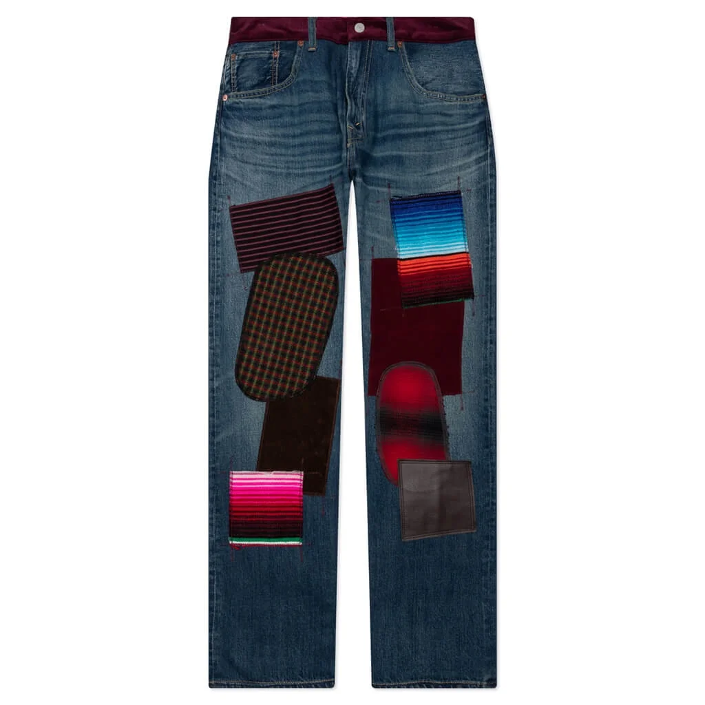 JUNYA WATANABE MAN X LEVIS PANTS - INDIGO/MULTI - 1