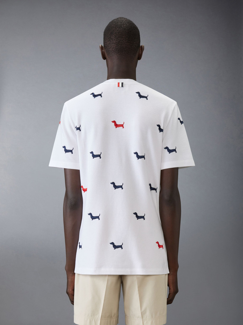 Thom Browne Classic Pique Hector Short Sleeve Tee outlook