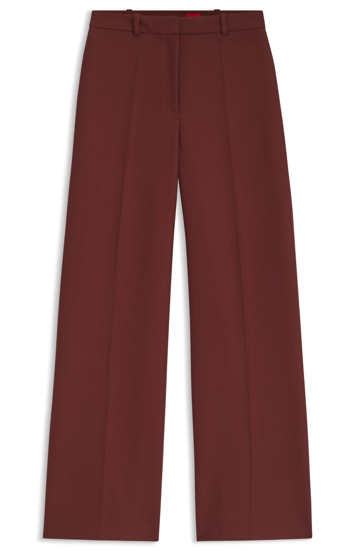 REGULAR-FIT PANTS WITH WIDE LEG - 1