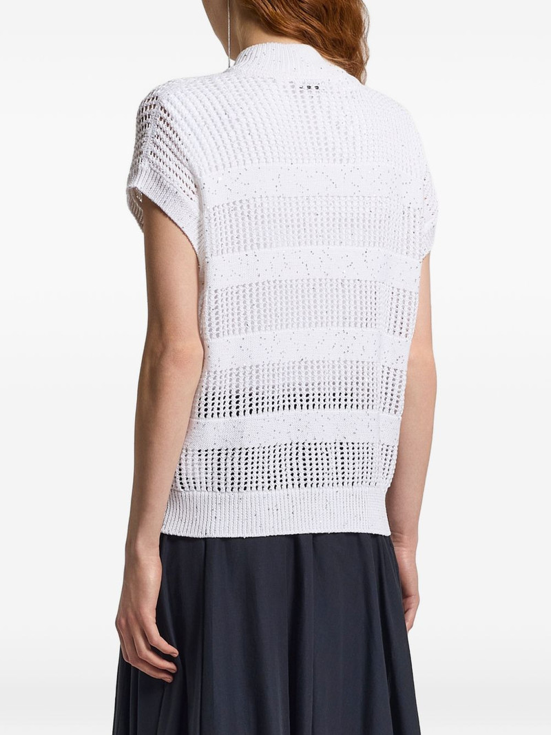 zip fastening open knit knitwear 3