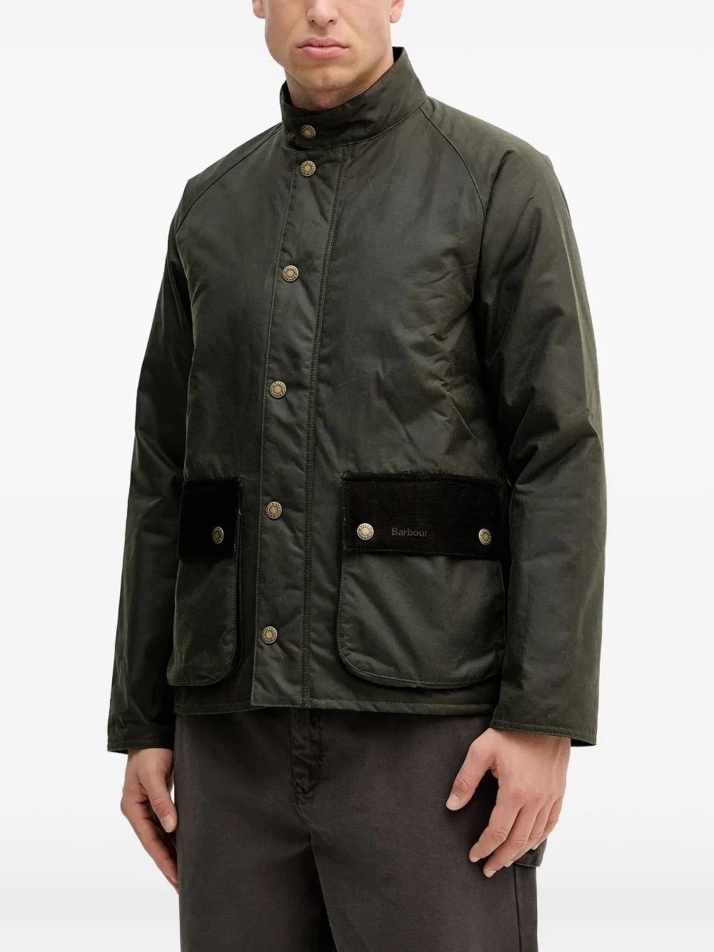 Cordhill corduroy-pocket jacket - 1