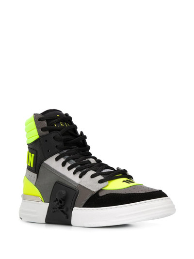 PHILIPP PLEIN Phantom Kicks high-top sneakers outlook