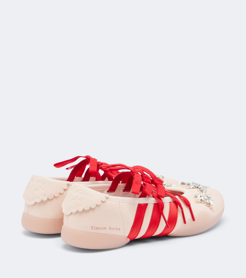 x Simone Rocha Taekwondo leather Mary Jane flats 4