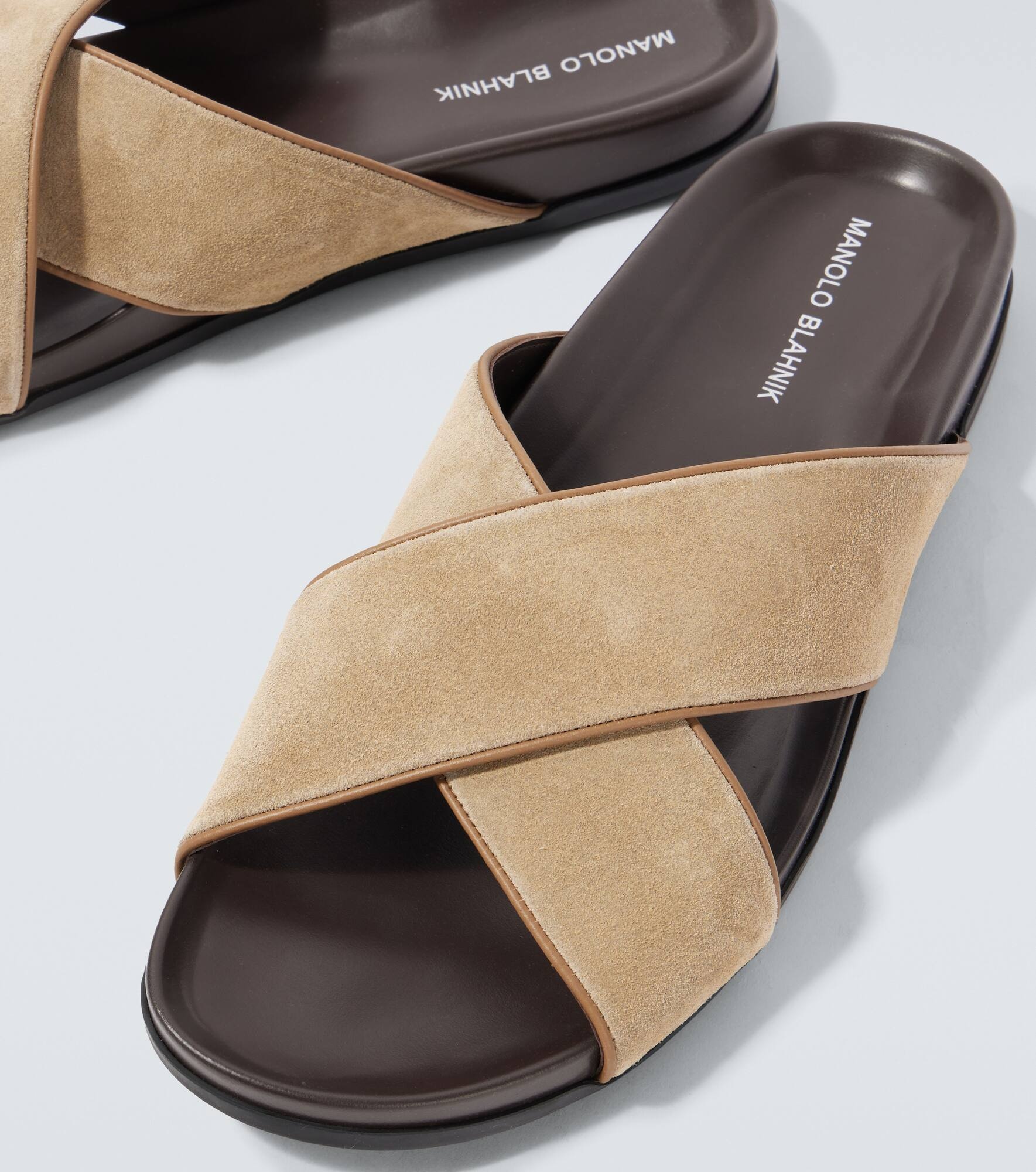 Chiltern suede slides - 3
