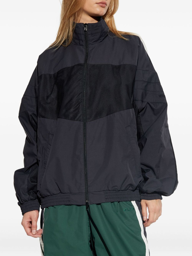 VETEMENTS mesh panel jacket outlook