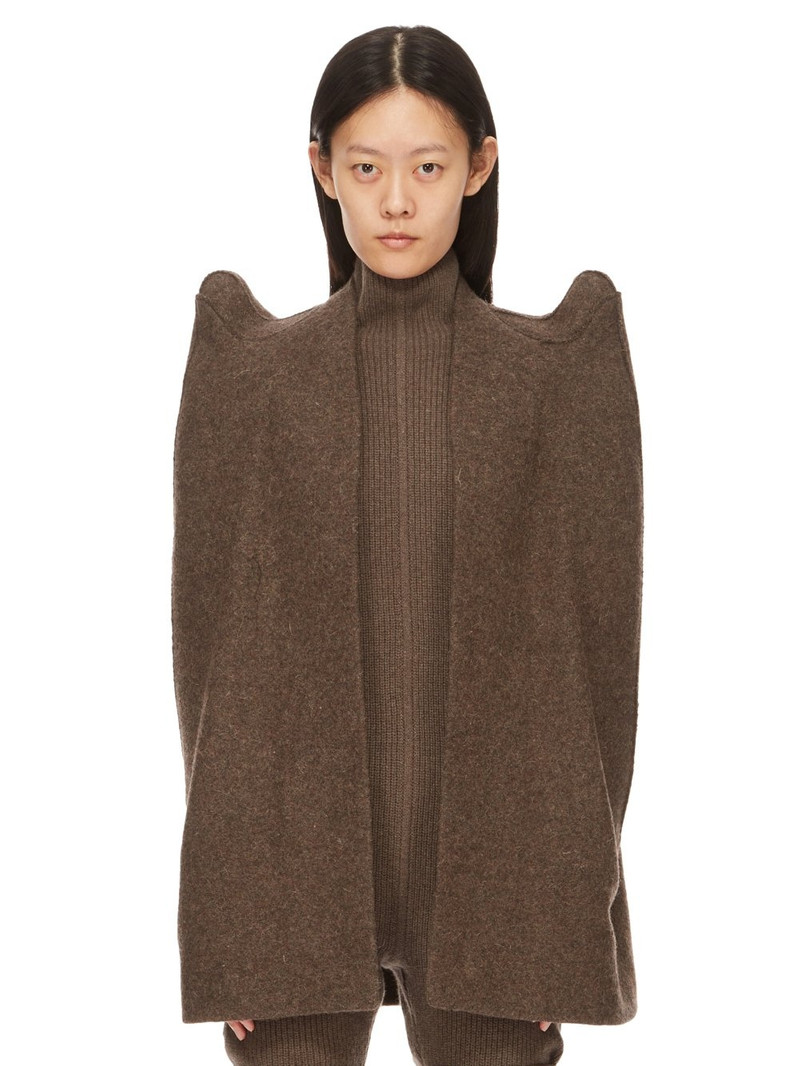 Wool-felt cape - 1