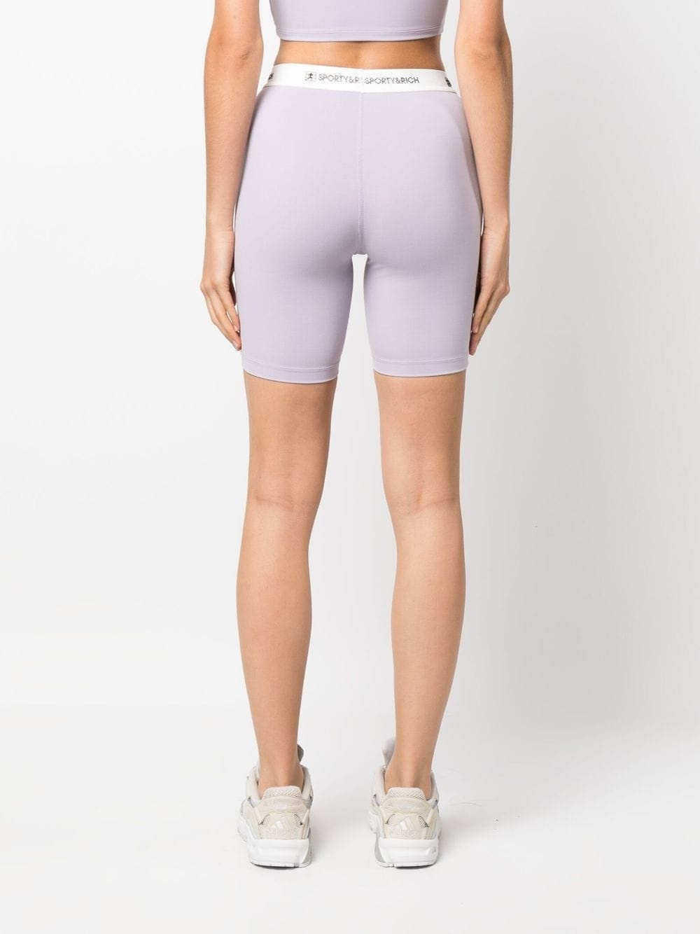 logo-waistband shorts - 4