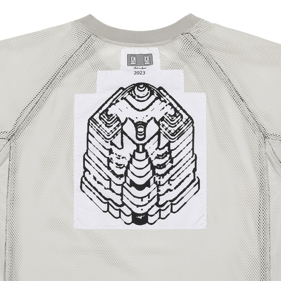 トップス C.E cavempt MESH RAGLAN LONG SLEEVE T XL Buy Cav Empt Mesh Raglan Long-Sleeve Tee 'Black' - CES23LT05
