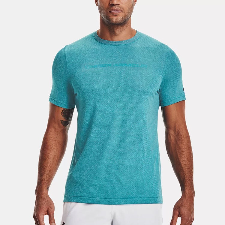 Under Armour Rush Seamless T-shirt 'Aqua' 1361132-476 - 4