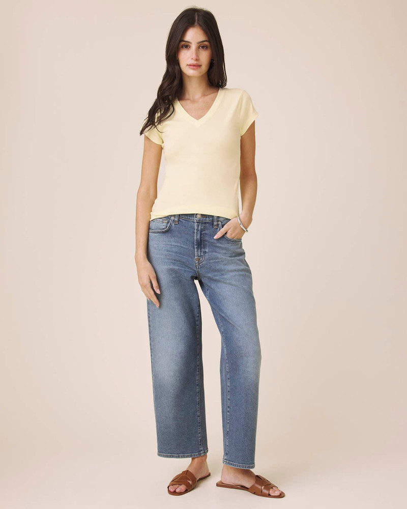 Splendid Josie Stretch V-Neck Tee outlook