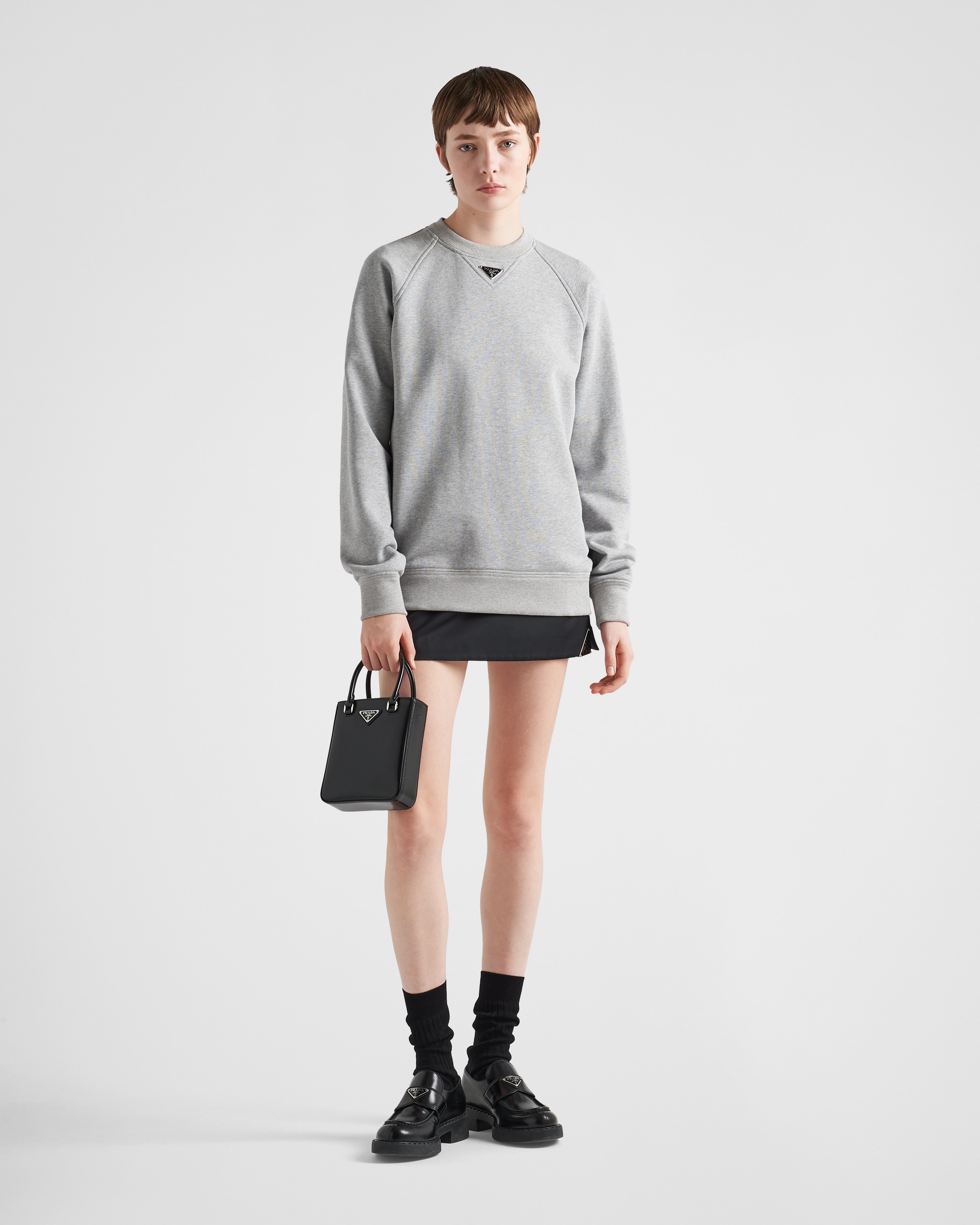 Long-sleeved cotton sweatshirt - 2