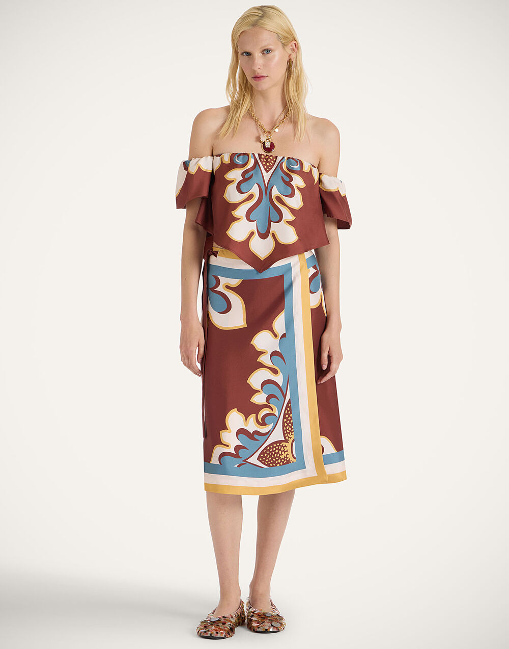 Pareo Midi Skirt - 5