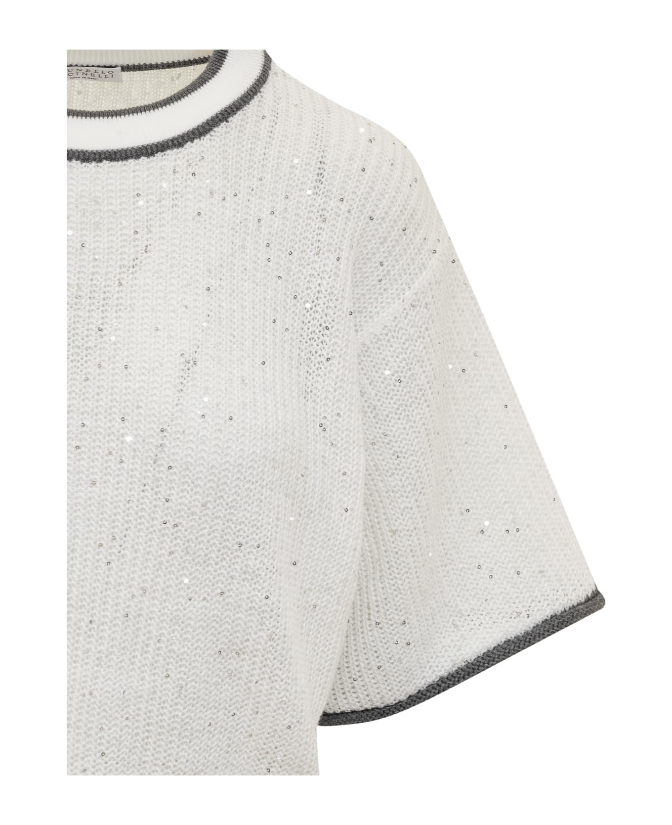 Dazzling & Sparkling Linen Sweater - 3