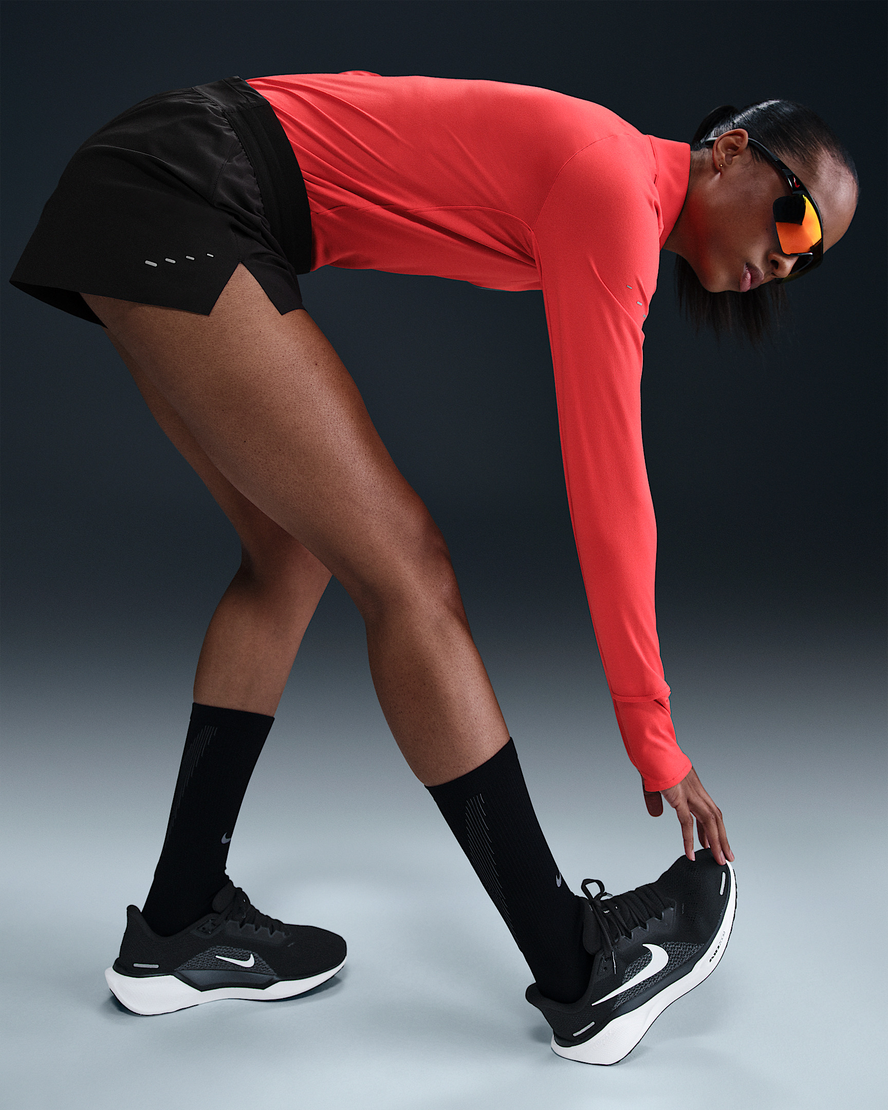 Nike Swift Women's Dri-FIT Mid-Rise 2.5" Brief-Lined Running Shorts - 5
