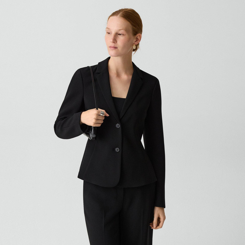 Fitted Blazer in Admiral Crepe 3
