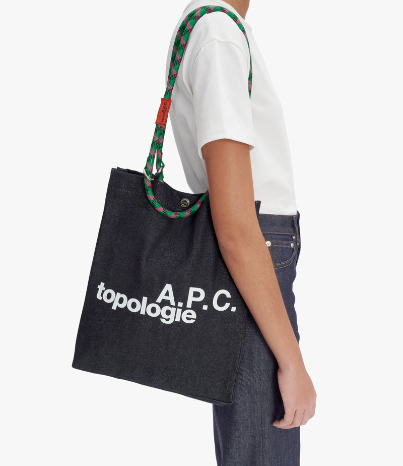 A.P.C. A.P.C. TOPOLOGIE TOTE BAG outlook