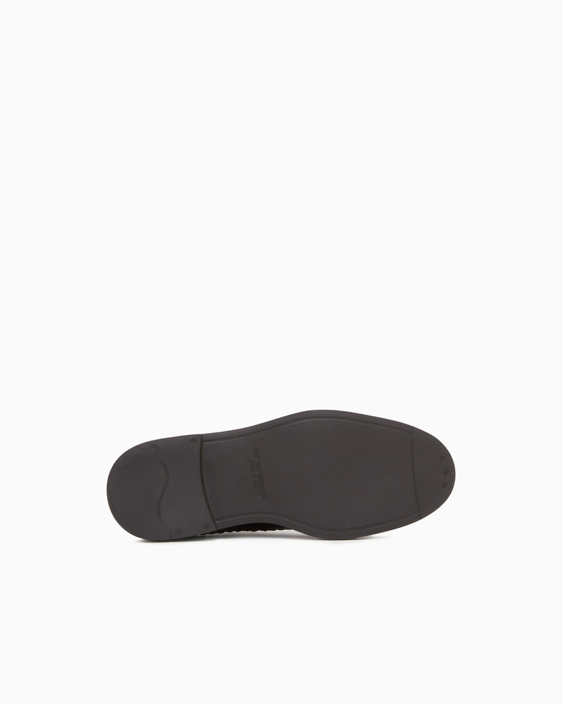 LACE-UPS IN BUFFED LEATHER 6