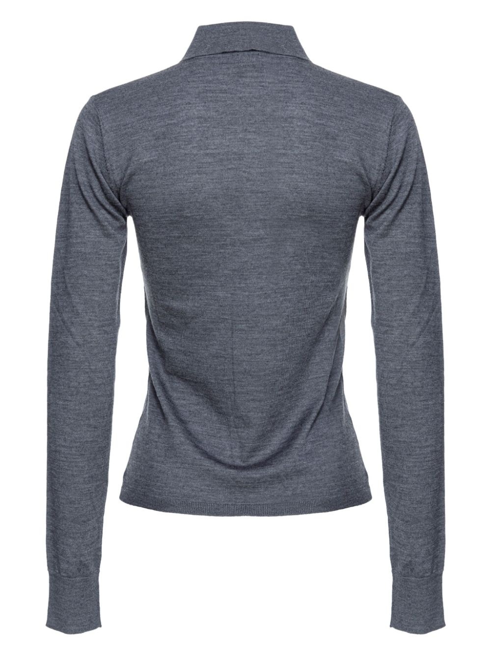 Liquoroso wool polo top - 2