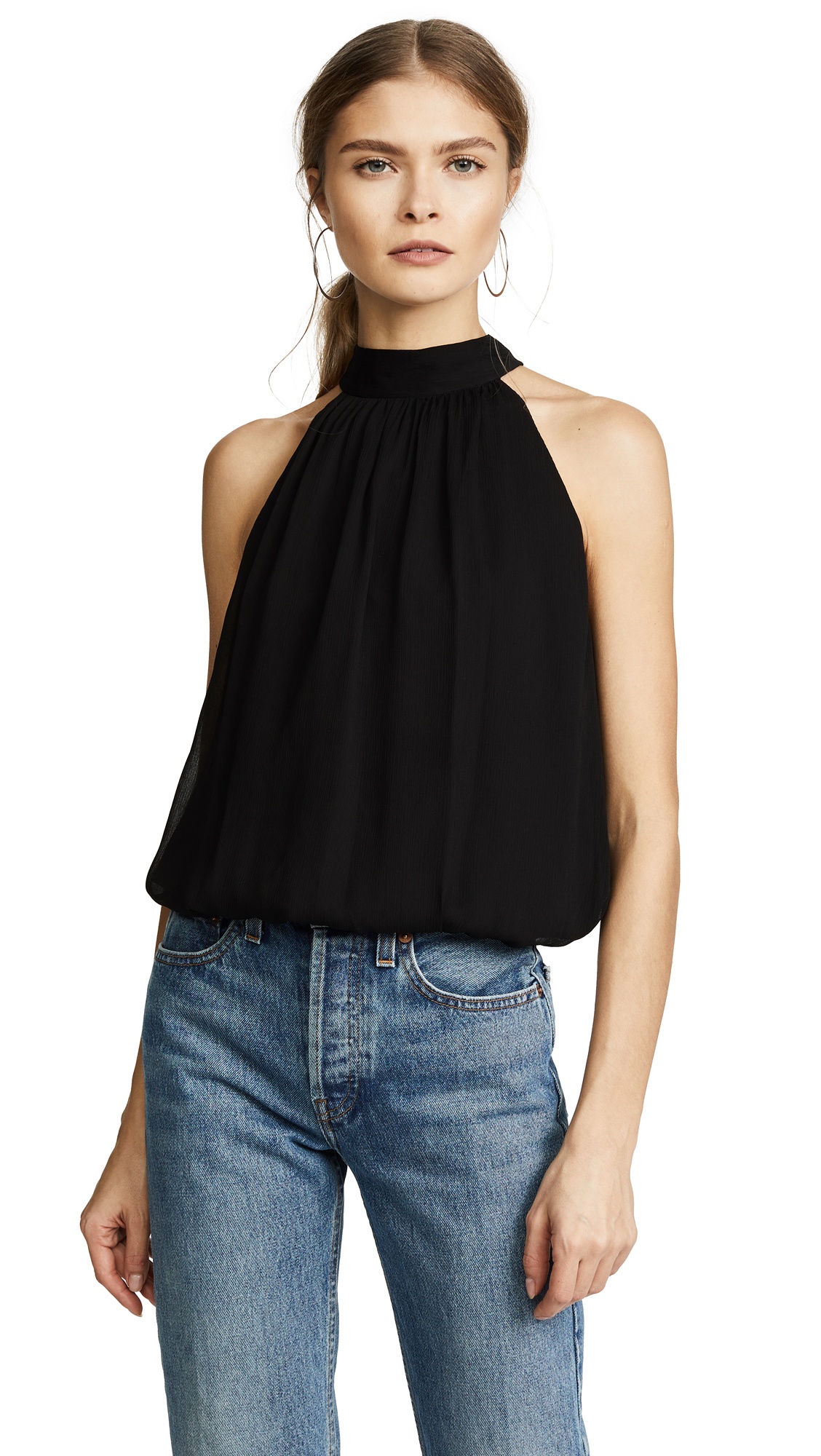 Maris Gathered Halter Top - 6