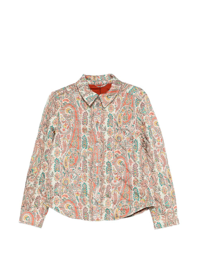 paisley-print puffer jacket 1