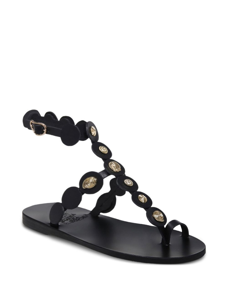 ANCIENT GREEK SANDALS embellished buckle sandals outlook