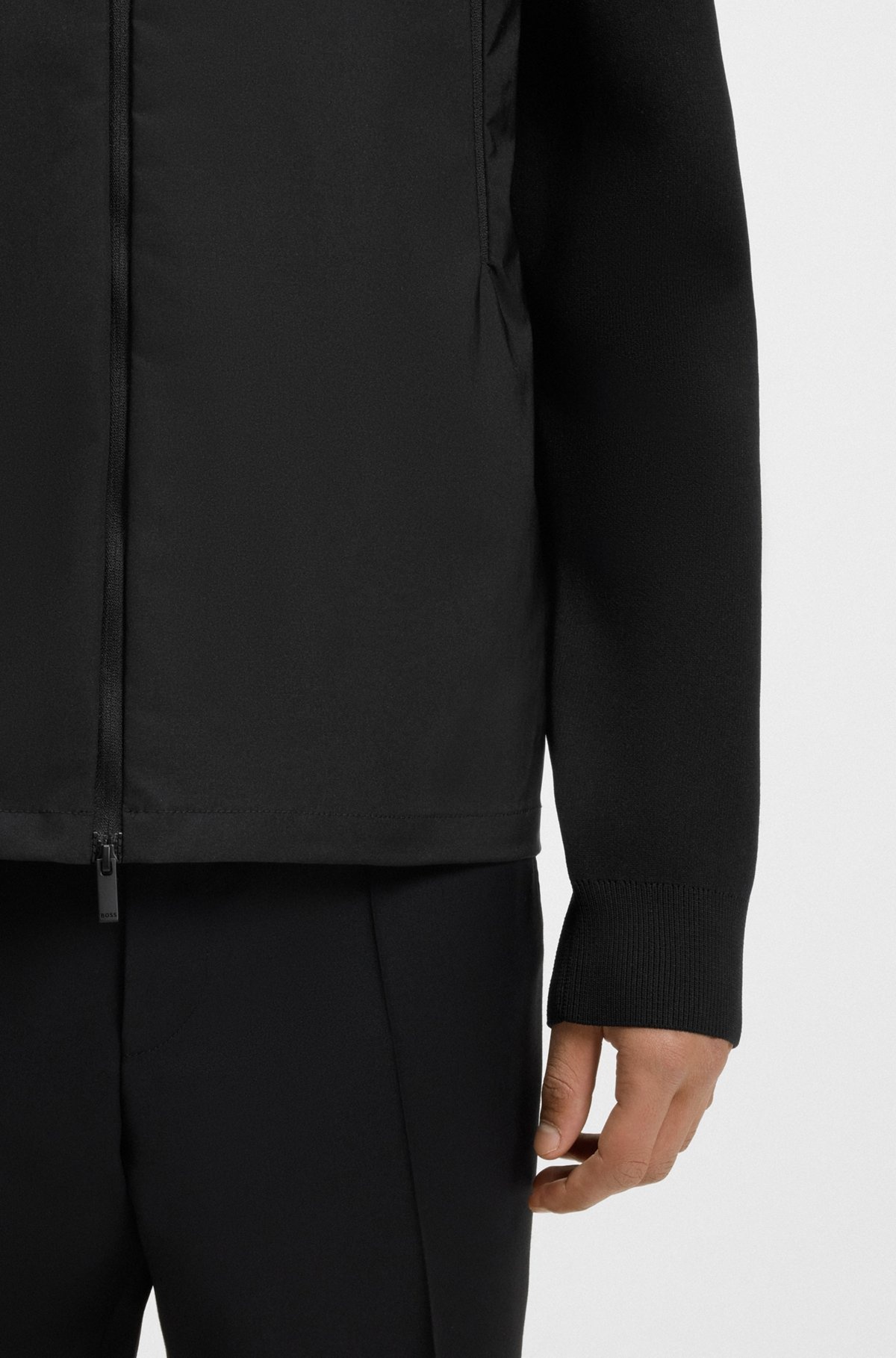 REGULAR-FIT HOODED JACKET WITH WEATHER PROTECTION - 6